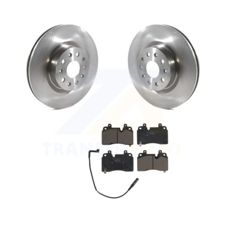 Front Disc Brake Rotors And Ceramic Pads Kit For Cadillac CT6 K8T-104105