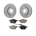 Front Disc Brake Rotors And Ceramic Pads Kit For Audi A6 Quattro 100 K8T-104152