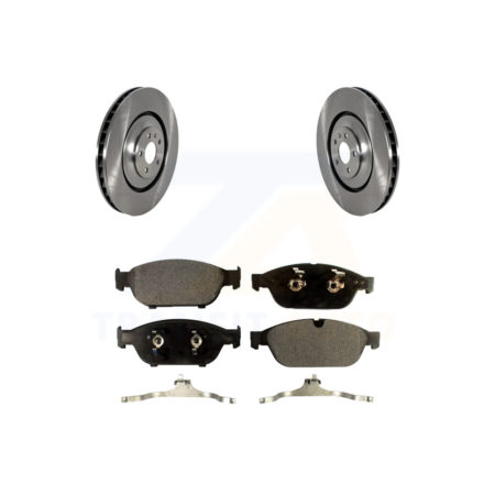 Front Disc Brake Rotor & Ceramic Pad Kit For Audi A7 Quattro A8 With 400mm Diameter K8T-104215