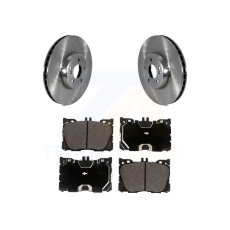 Front Disc Brake Rotors And Ceramic Pads Kit For 2016 Mercedes-Benz GLC300 4Matic K8T-104221