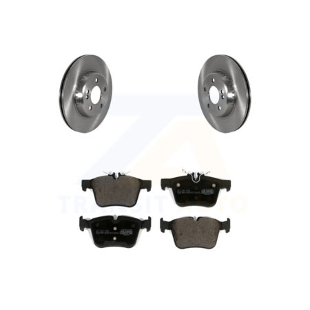 Rear Disc Brake Rotors And Ceramic Pads Kit For Mercedes-Benz C300 C400 C350e K8T-104270