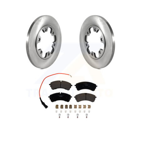 Rear Brake Rotor & Ceramic Pad Kit For 2022-2022 Ford Transit-150 Transit-250 Transit-350 K8T-104346