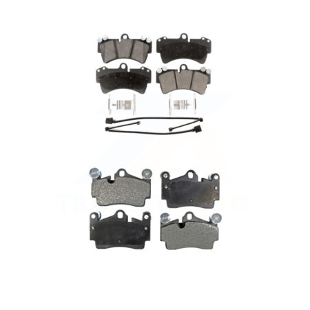 Front Rear Ceramic Brake Pads Kit For Audi Q7 Porsche Cayenne Volkswagen Touareg KTC-100017