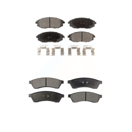 Front Rear Ceramic Brake Pads Kit For 2004-2006 Suzuki Verona Chevrolet Epica KTC-100024