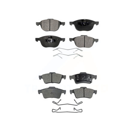 Front Rear Ceramic Brake Pads Kit For Mazda 3 5 KTC-100030