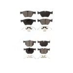 Front Rear Ceramic Brake Pads Kit For BMW 330i 330xi 335xi KTC-100040