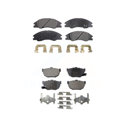 Front Rear Ceramic Brake Pads Kit For Kia Spectra Spectra5 KTC-100047