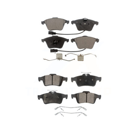 Front Rear Ceramic Brake Pads Kit For Saab 9-3 9-3X KTC-100070