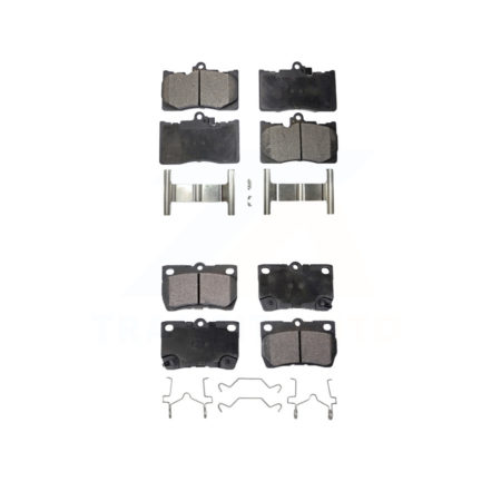 Front Rear Ceramic Brake Pads Kit For Lexus GS350 IS350 GS430 GS450h GS460 KTC-100072