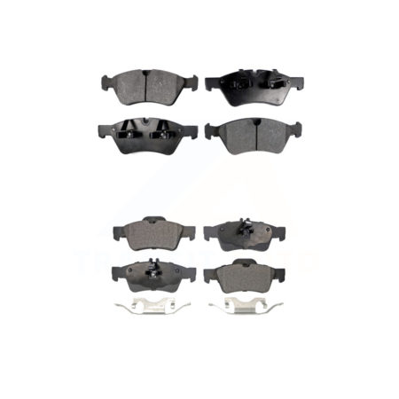 Front Rear Ceramic Brake Pads Kit For Mercedes-Benz E350 E550 E500 AWD KTC-100076