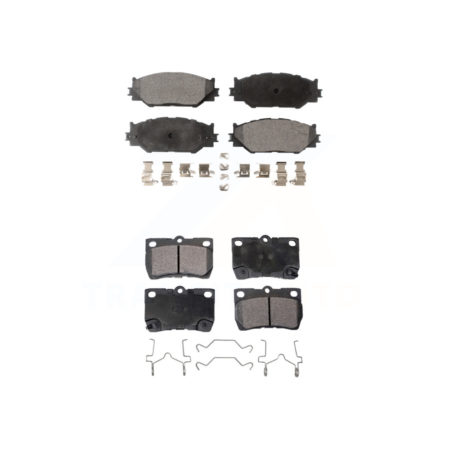 Front Rear Ceramic Brake Pads Kit For Lexus IS250 KTC-100091