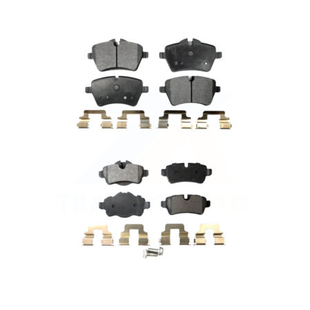 Front Rear Ceramic Brake Pads Kit For Mini Cooper With 294mm Diameter Rotor KTC-100101
