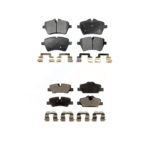 Front Rear Ceramic Brake Pads Kit For Mini Cooper KTC-100104