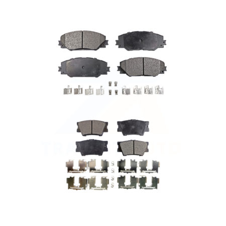 Front Rear Ceramic Brake Pads Kit For Toyota RAV4 Matrix Pontiac Vibe KTC-100108
