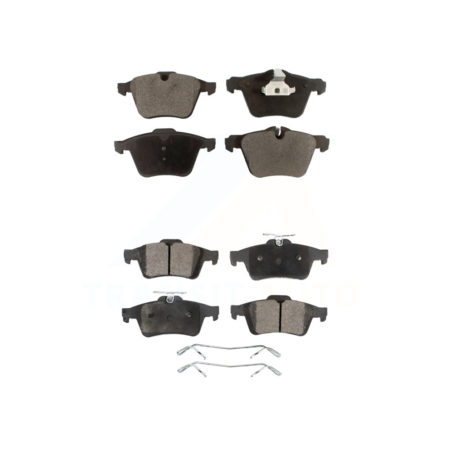 Front Rear Ceramic Brake Pads Kit For Jaguar XF XJ XKR XK KTC-100111