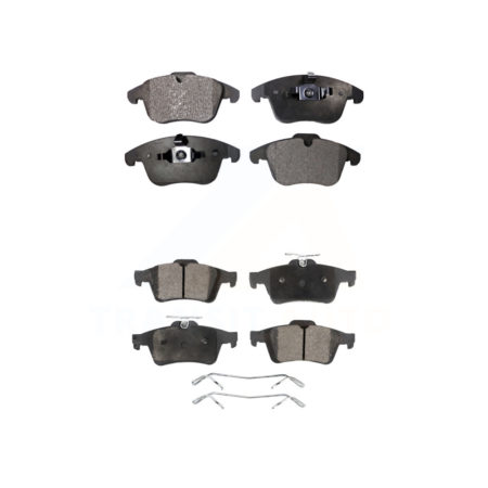 Front Rear Ceramic Brake Pads Kit For 2012 Volvo S40 KTC-100132