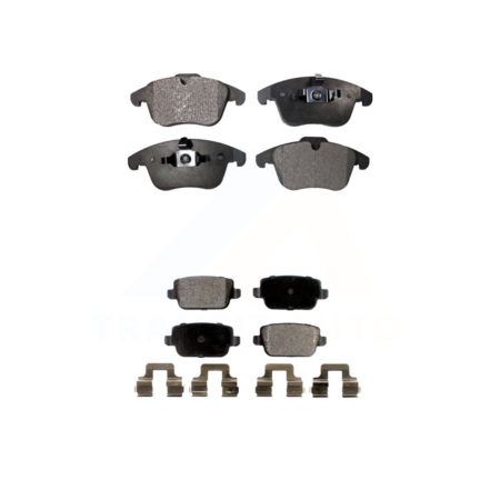 Front Rear Ceramic Brake Pads Kit For Volvo S80 Land Rover LR2 KTC-100134