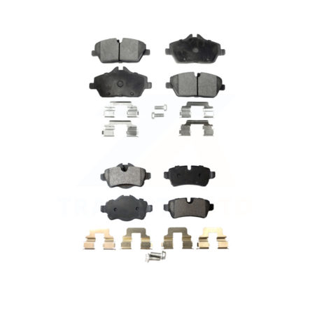 Front Rear Ceramic Brake Pads Kit For Mini Cooper With 280mm Diameter Rotor KTC-100135