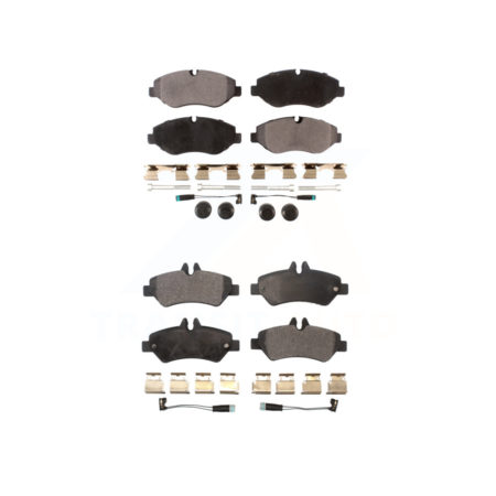 Front Rear Ceramic Brake Pads Kit For Sprinter 2500 Mercedes-Benz Freightliner Dodge KTC-100137