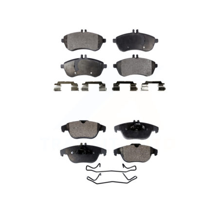Front Rear Ceramic Brake Pads Kit For Mercedes-Benz C300 C250 C230 KTC-100150