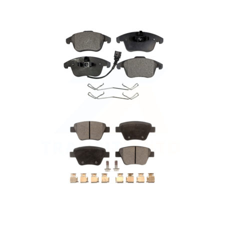 Front Rear Ceramic Brake Pads Kit For Volkswagen Passat KTC-100169