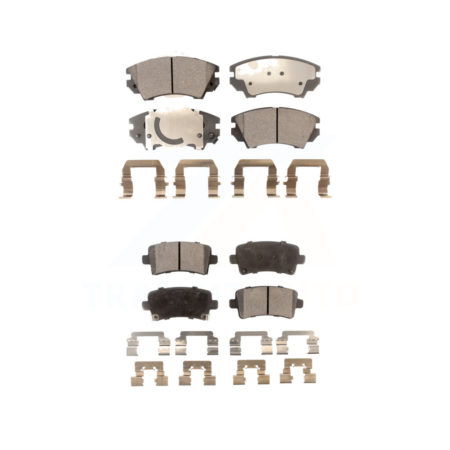 Front Rear Ceramic Brake Pads Kit For Saab 9-5 KTC-100181