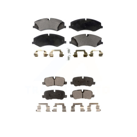 Front Rear Ceramic Brake Pads Kit For Land Rover LR4 Range Sport KTC-100203