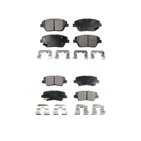 Front Rear Ceramic Brake Pads Kit For Kia Optima With Electric Parking KTC-100209
