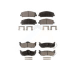 Front Rear Ceramic Brake Pads Kit For Nissan Titan Armada Infiniti QX56 INFINITI TITAN KTC-100227
