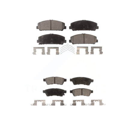 Front Rear Ceramic Brake Pads Kit For Suzuki Equator KTC-100228