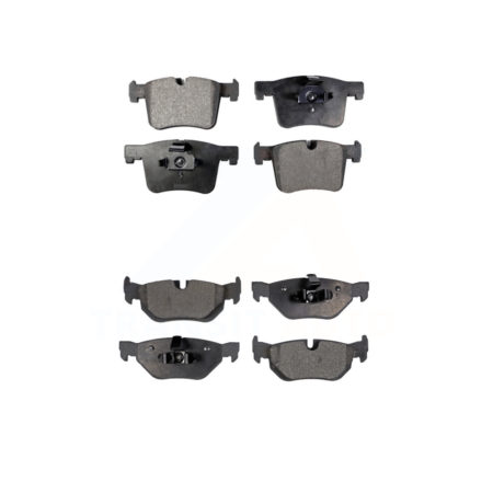 Front Rear Ceramic Brake Pads Kit For 2012 BMW 320i KTC-100246