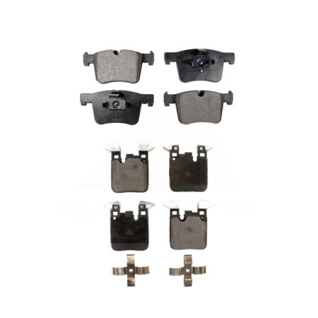 Front Rear Ceramic Brake Pads Kit For BMW 328i GT xDrive 328d With Blue Painted Calipers KTC-100251