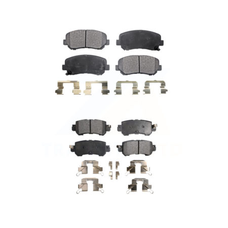 Front Rear Ceramic Brake Pads Kit For Mazda CX-5 KTC-100264