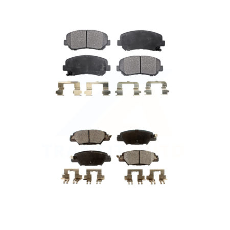 Front Rear Ceramic Brake Pads Kit For Mazda CX-5 KTC-100267