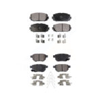 Front Rear Ceramic Brake Pads Kit For Toyota Yaris KTC-100268