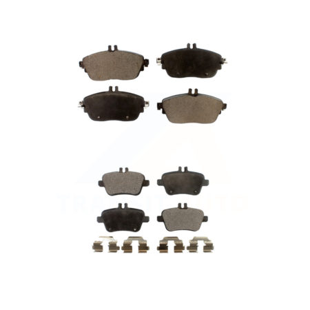 Front Rear Ceramic Brake Pad Kit For Mercedes-Benz GLA250 CLA250 INFINITI QX30 B Electric KTC-100282