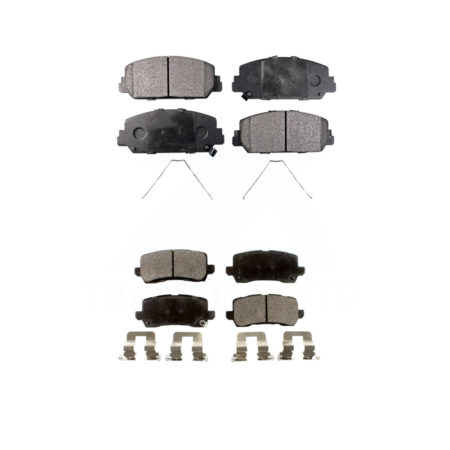 Front Rear Ceramic Brake Pads Kit For Acura RLX KTC-100285