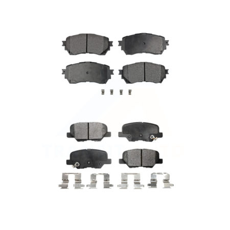 Front Rear Ceramic Brake Pads Kit For Mazda 6 KTC-100288