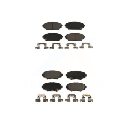Front Rear Ceramic Brake Pads Kit For Mazda 3 Sport KTC-100293