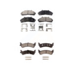 Front Rear Ceramic Brake Pads Kit For Ford Ranger Explorer Mercury Mountaineer KTC-100352