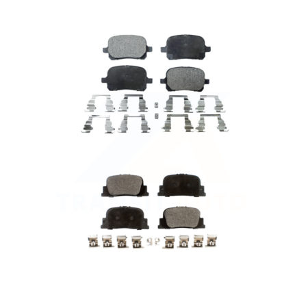 Front Rear Ceramic Brake Pads Kit For Toyota Camry Lexus ES300 KTC-100373