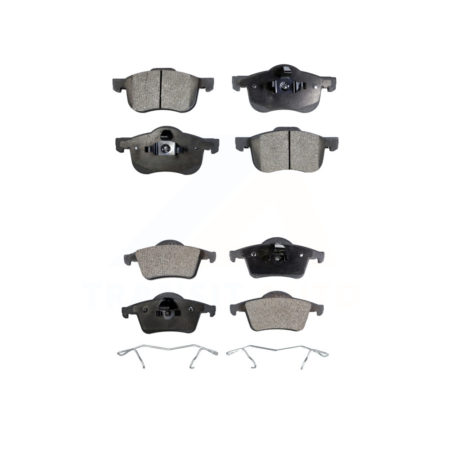 Front Rear Ceramic Brake Pads Kit For Volvo S60 V70 XC70 S80 KTC-100400