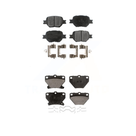 Front Rear Ceramic Brake Pads Kit For Toyota Celica KTC-100408