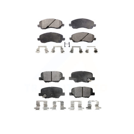 Front Rear Ceramic Brake Pads Kit For Mitsubishi Outlander Sport RVR KTC-100442
