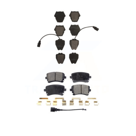Front Rear Ceramic Brake Pads Kit For Audi RS6 KTC-100465