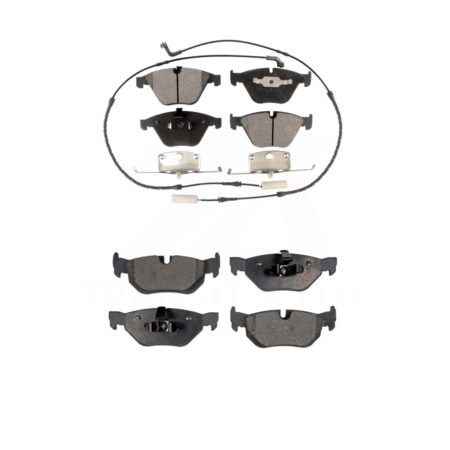 Front Rear Ceramic Brake Pads Kit For BMW 328i xDrive X1 328xi 323i KTC-100476