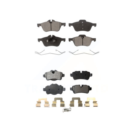 Front Rear Ceramic Brake Pads Kit For Mini Cooper With 276mm Diameter Rotor KTC-100490