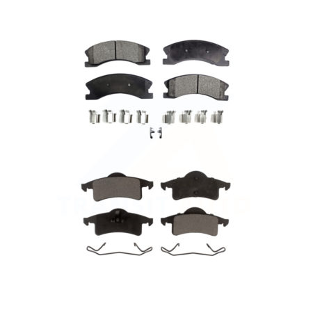 Front Rear Ceramic Brake Pads Kit For Jeep Grand Cherokee KTC-100492