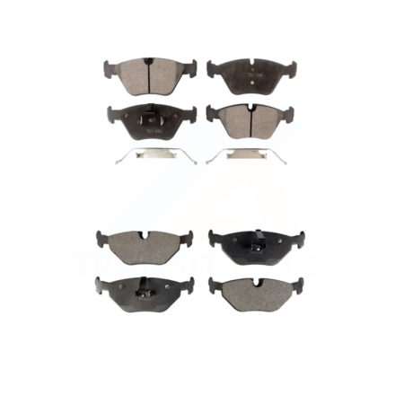 Front Rear Ceramic Brake Pads Kit For 2006-2008 BMW Z4 Roadster 3.0si Coupe KTC-100494