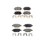 Front Rear Ceramic Brake Pads Kit For Pontiac G5 Pursuit KTC-100497